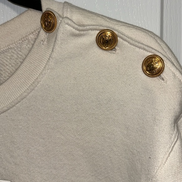 Gucci Women's Ivory Homme Pour Femme Sweatshirt oversized - Picture 5 of 11